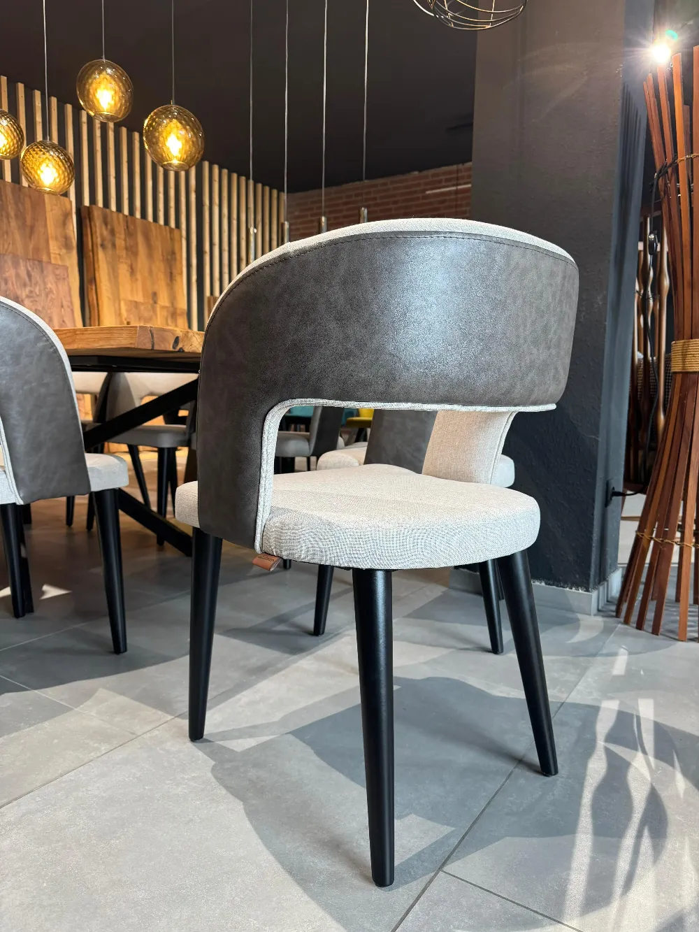 Sonderposten Set Polsterstühle 10 stk. "Olga" 