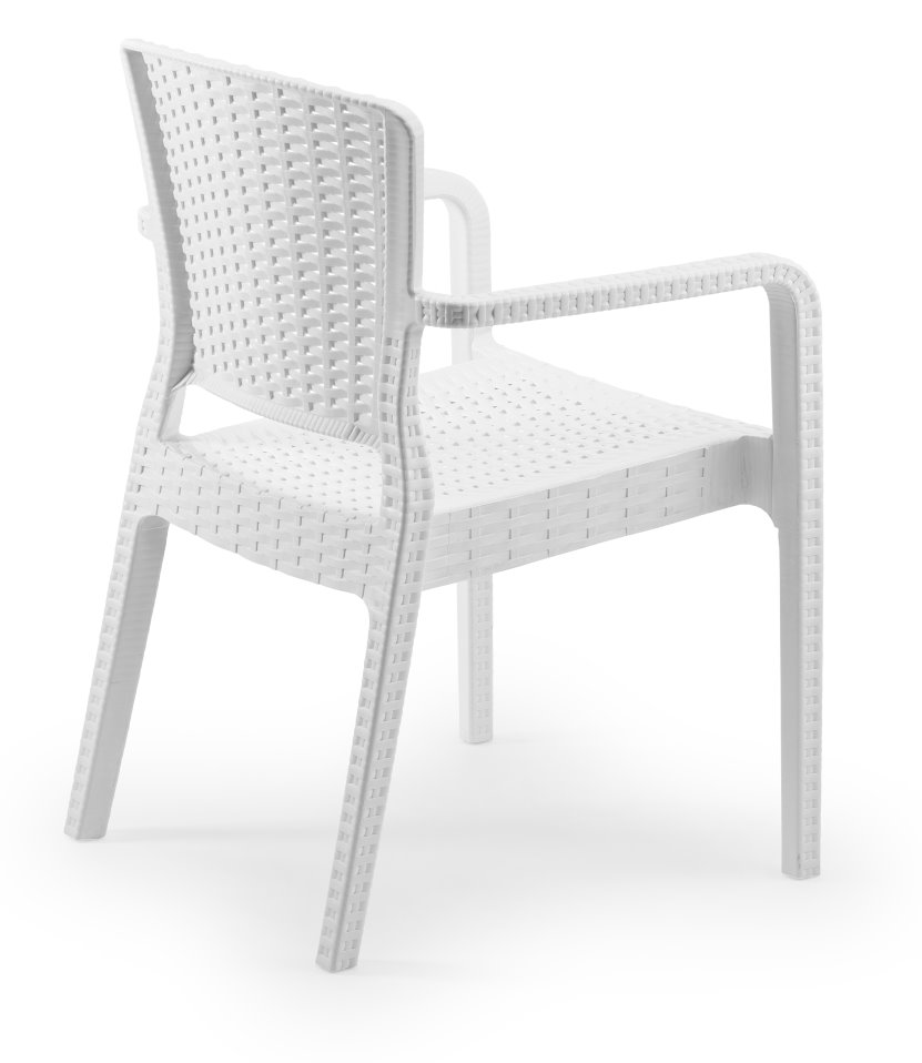 Outdoor-Terrassenstuhl-Antares-Arm-white_G-1014-1048__1 Outdoor Terrassenstuhl "Antares-Arm" white