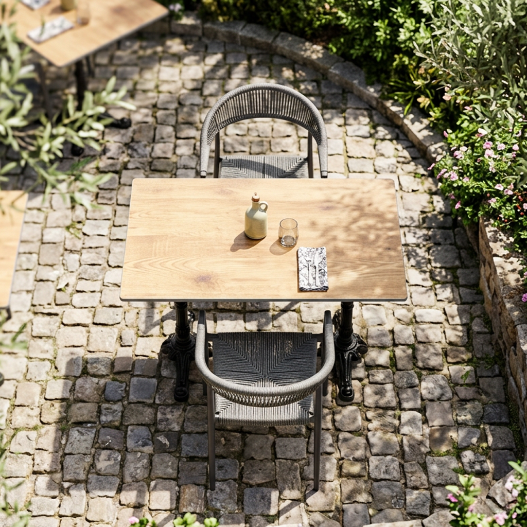 Outdoor Tischkombination Novacento mit London-02
