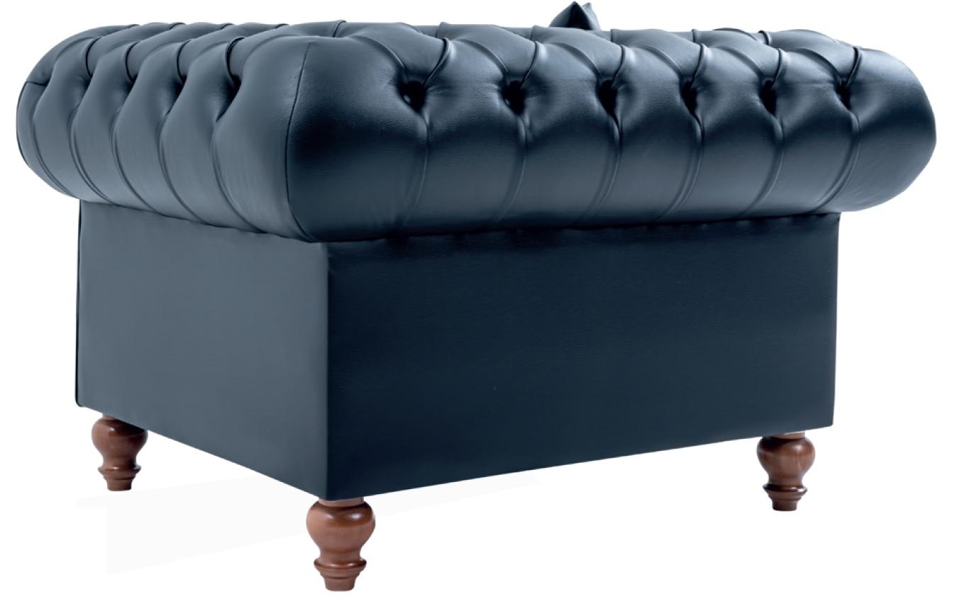 Lounge Sessel "Chester 01" von hinten