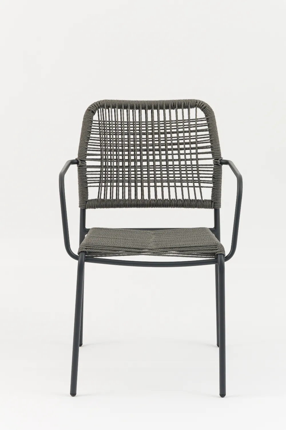 Outlet Terrassen Stuhl "Twister" mix grey anthrazit