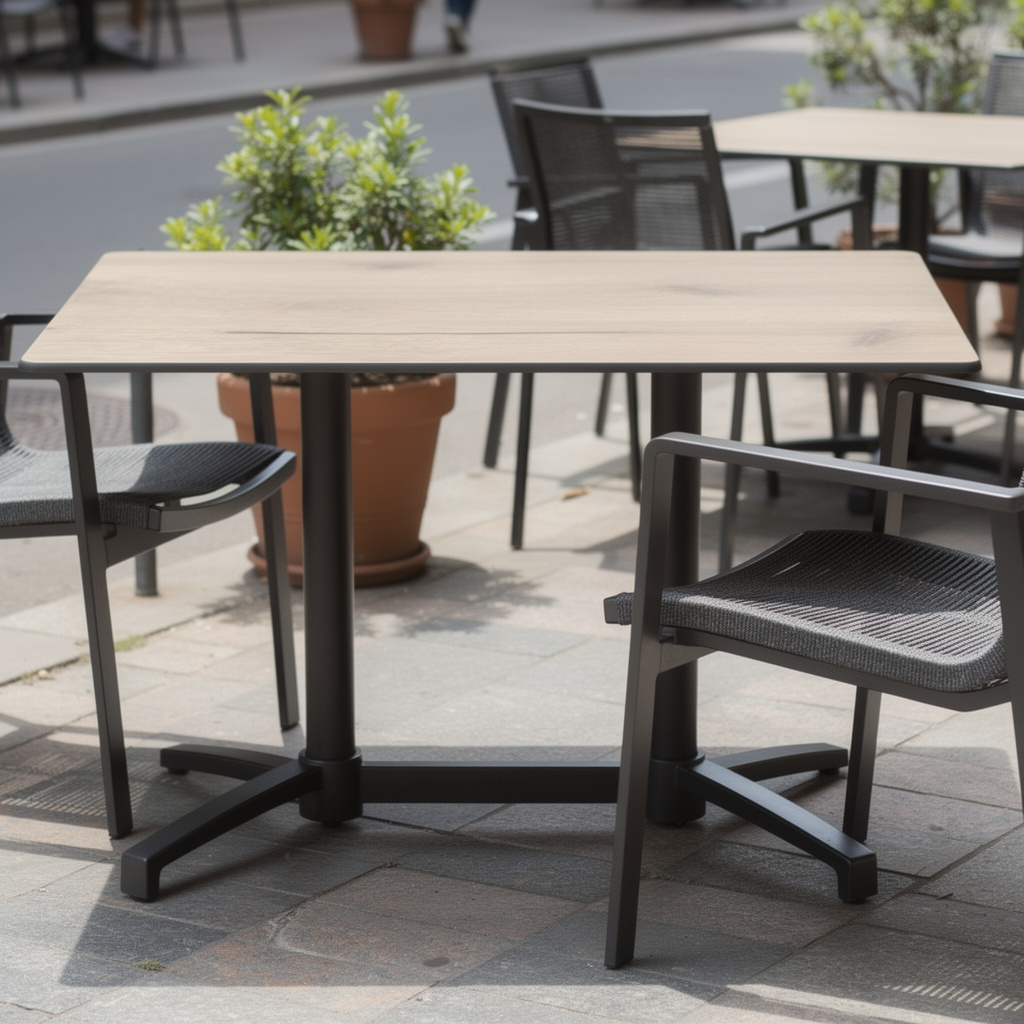 Outdoor Tischkombination Canyon Oak mit Ame double