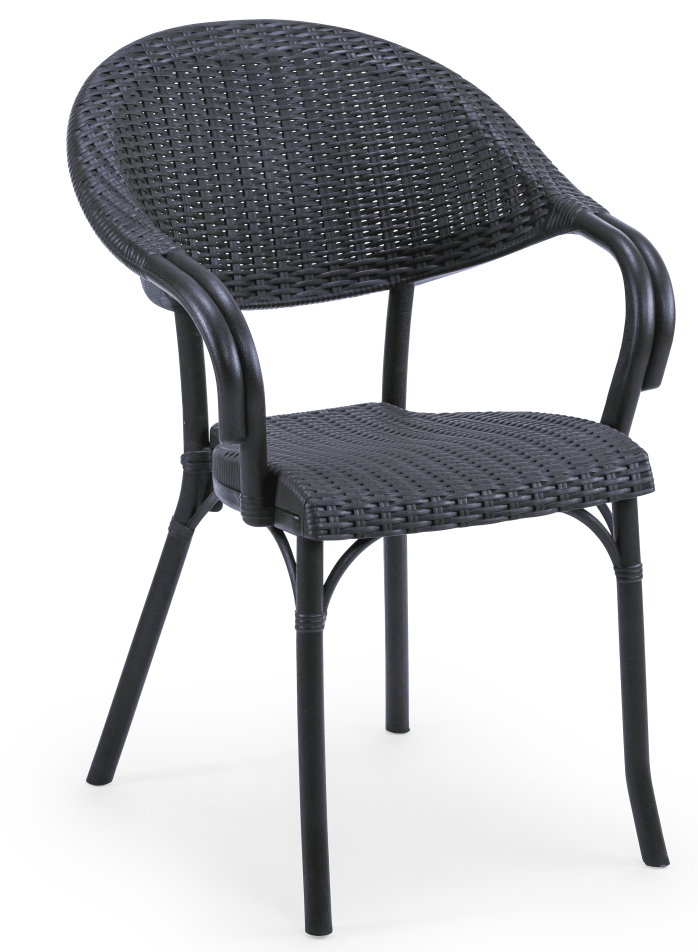 Outdoor-Terrassenstuhl-Flash-R-anthrazit_G-1014-1049 Outdoor Terrassenstuhl "Flash-R" anthrazit