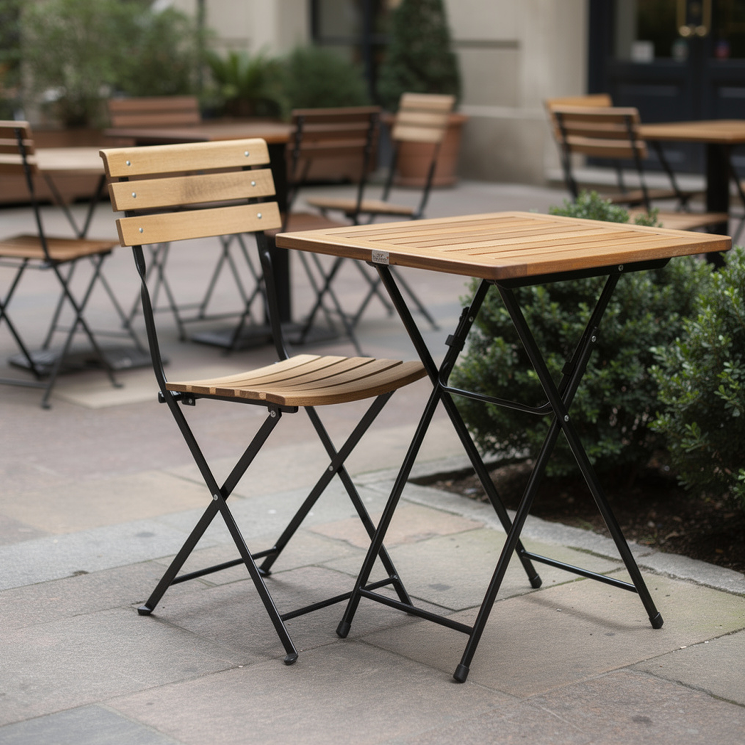 Outdoor Terrassenstuhl "Patio" Teakholz