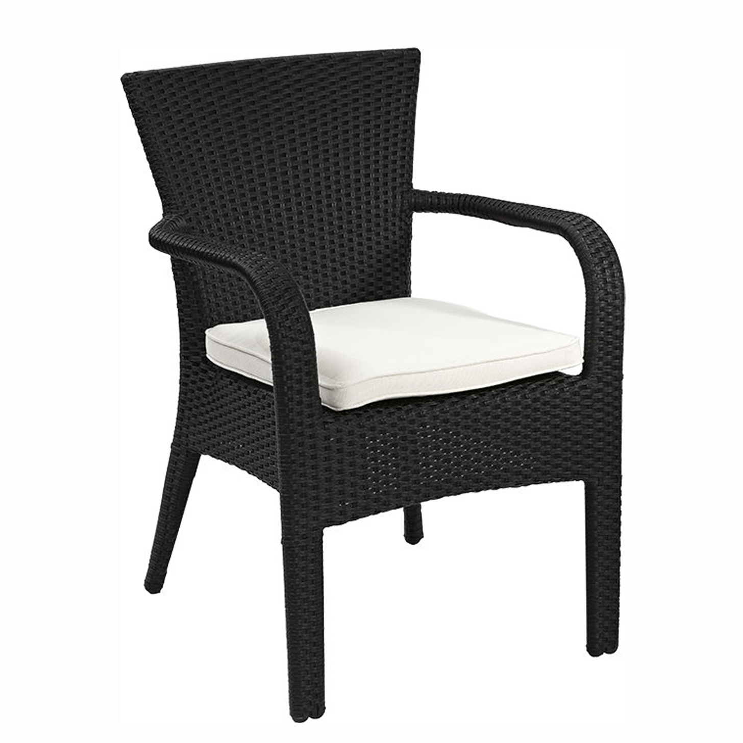 Outdoor Terrassen Stuhl "Porta schwarz"