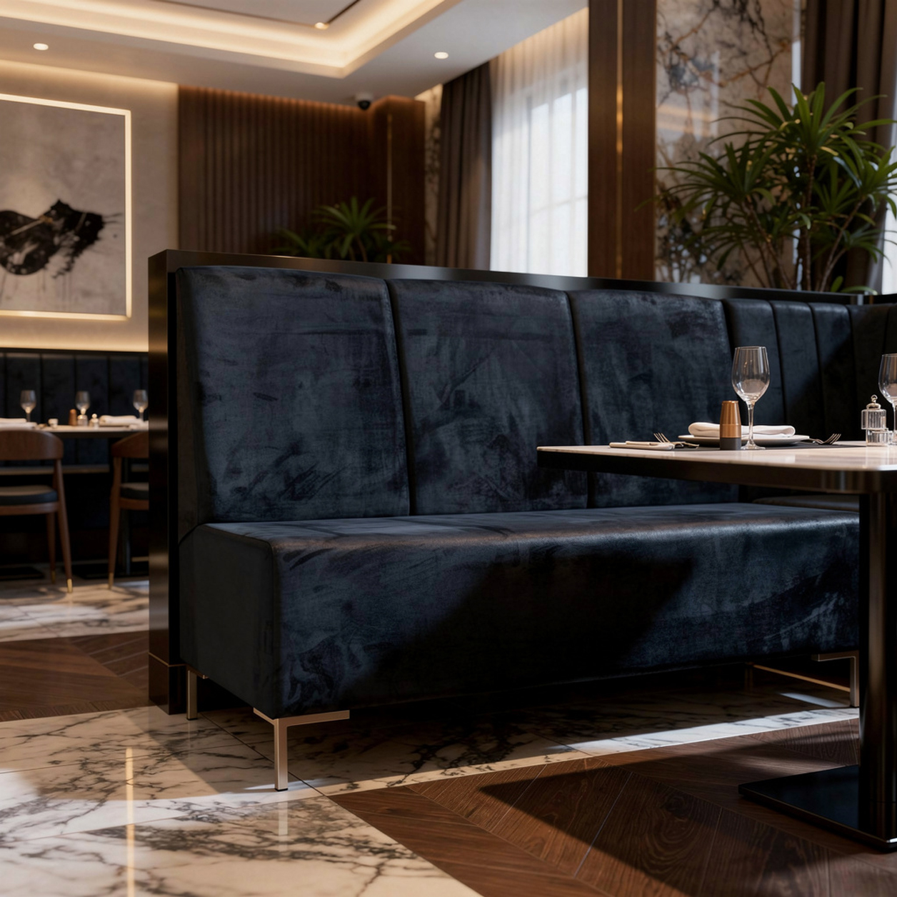 Banksystem "Kara - F" / Sitzbänke