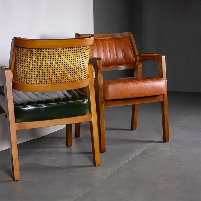 OUTLET Gastronomie Polsterstuhl "Como Wicker" in Dark Green OUTLET Gastronomie Polsterstuhl "Como Wicker" in Dark Green