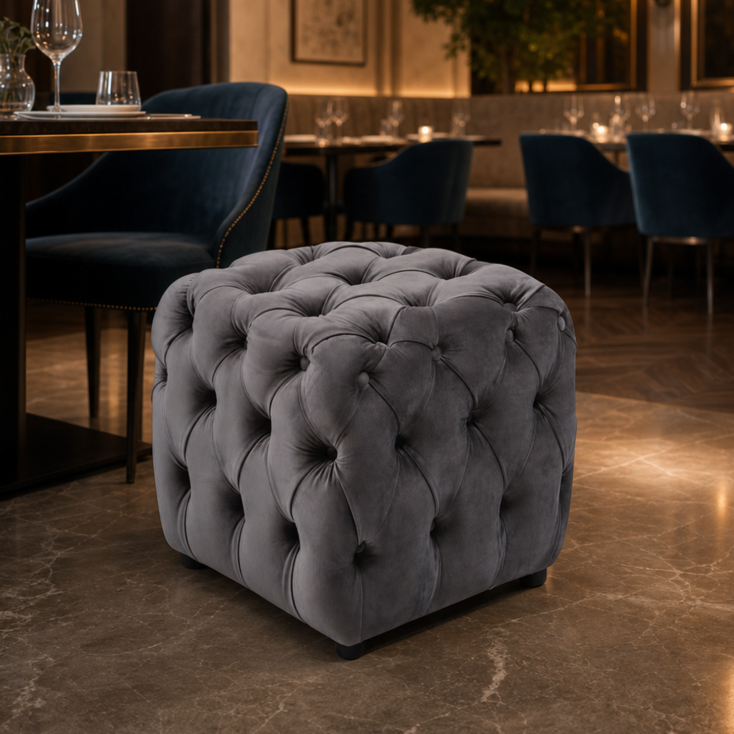 Lounge Sitzhocker "Marseille"