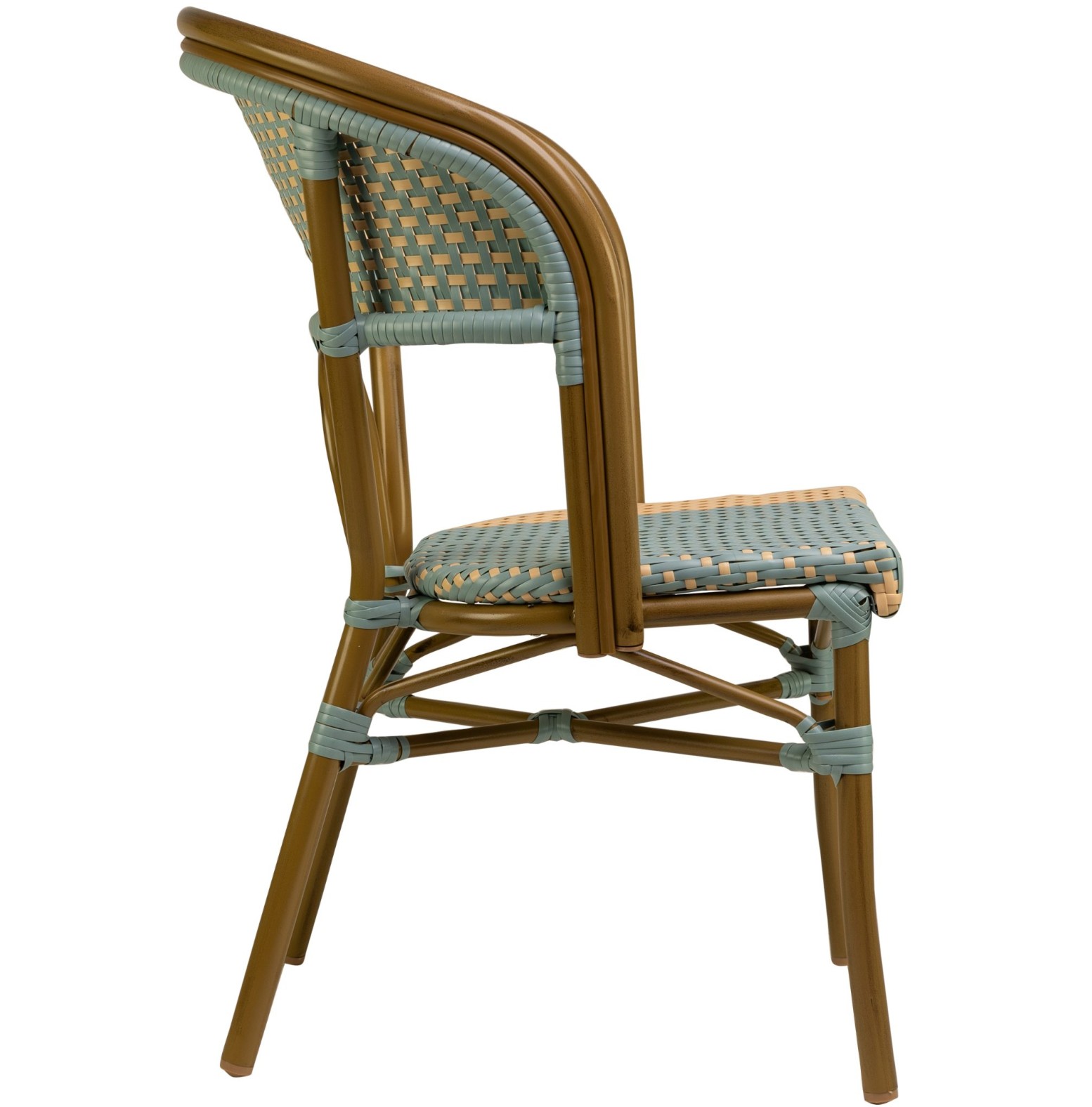 Outdoor Terrassen Stuhl "Magna bluebeige"
