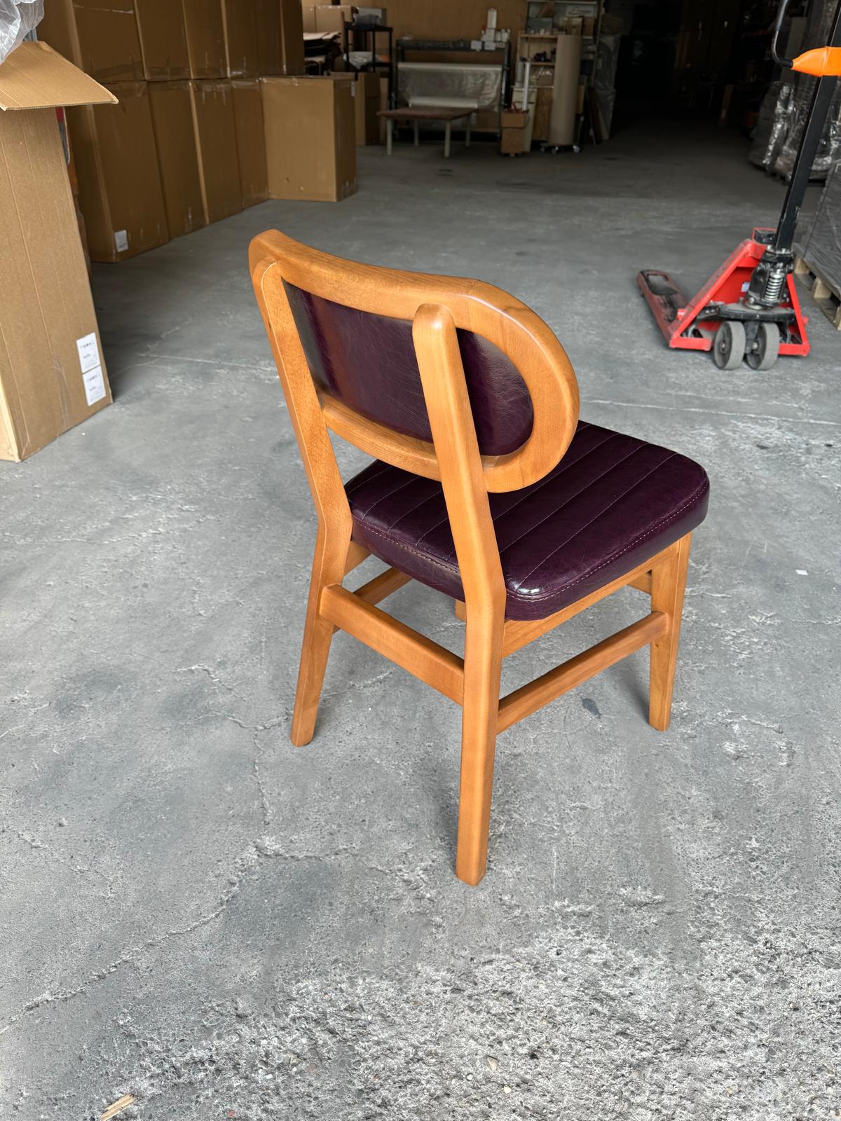 Sonderposten SET Polsterstühle 10 stk. "Iglo"  Walnuss Vintage NEUWARE