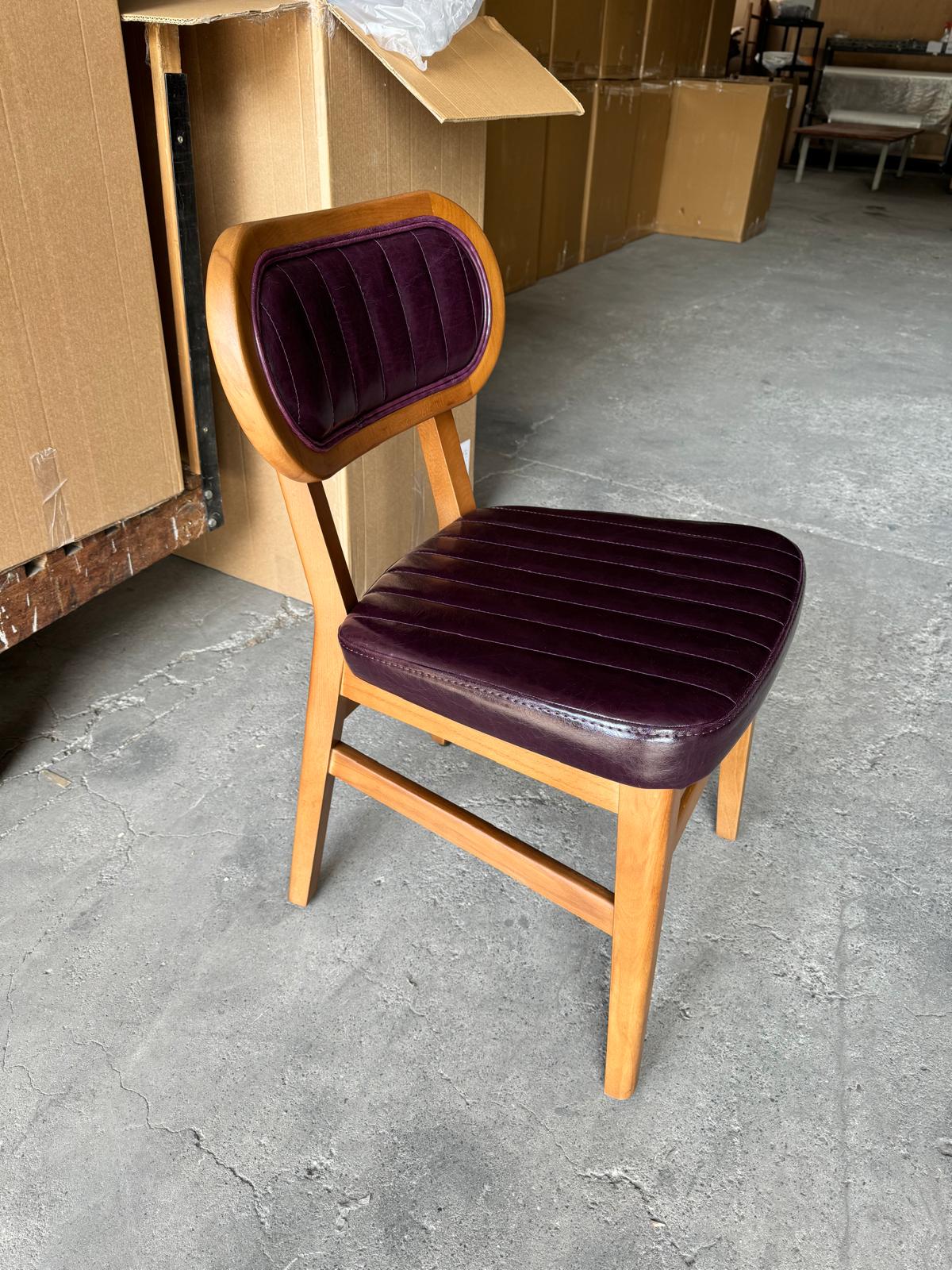 Sonderposten SET Polsterstühle 10 stk. "Iglo"  Walnuss Vintage NEUWARE