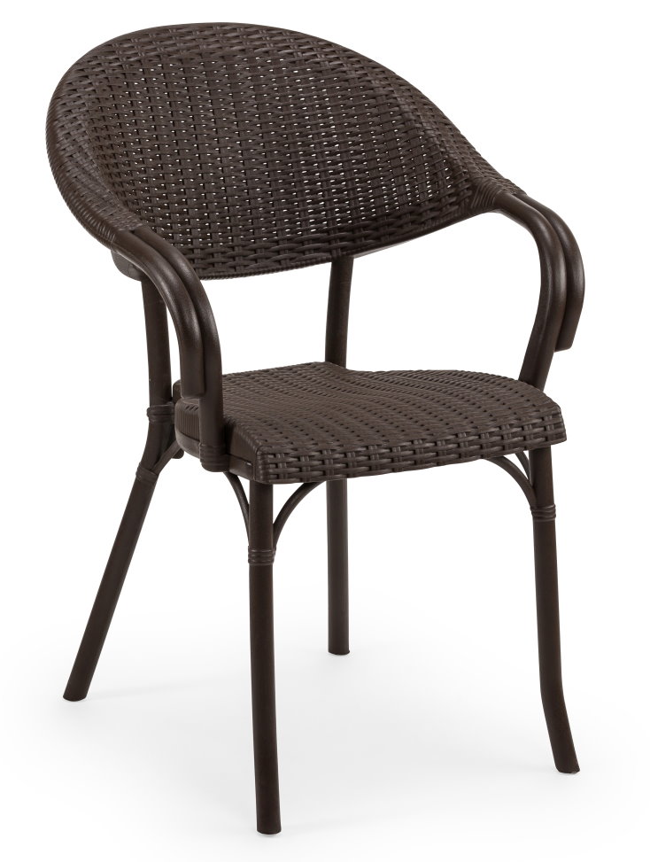 Outdoor Terrassenstuhl "Flash-R" wenge