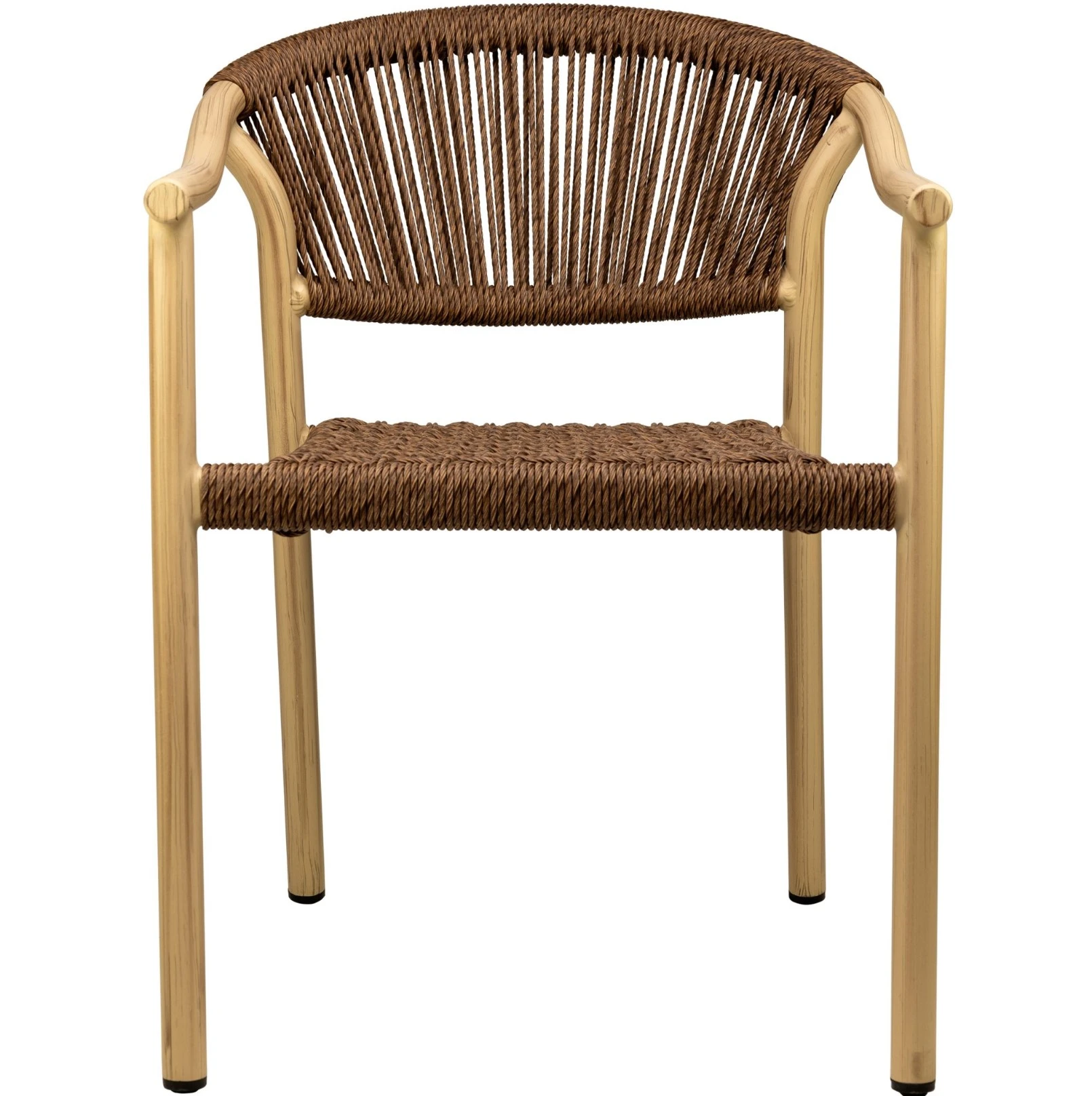 Cephas-mix-brown-02 Outdoor Terrassen Stuhl "Cephas" mix braun/eiche