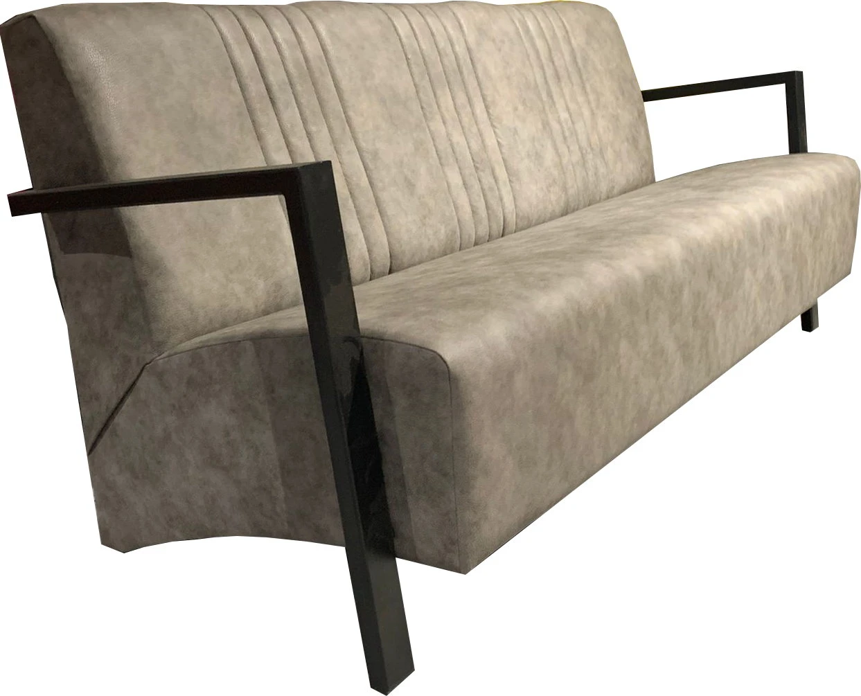 Lounge-Sofa-Pera-Vintage-mit-Metall-Armlehnen_G-1012-1063 Lounge Sofa "Pera-Vintage" mit Metall Armlehnen