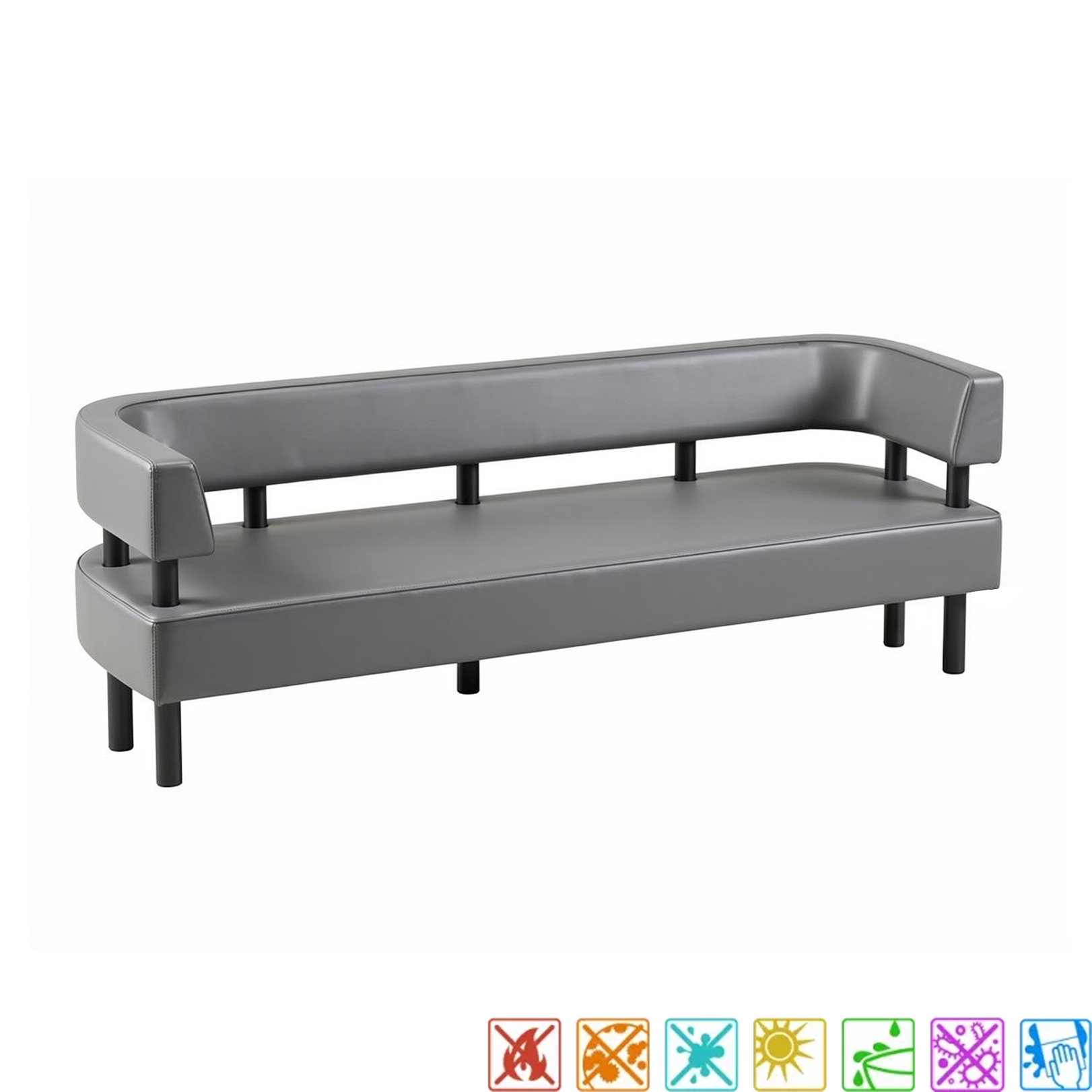 Outdoor Terrassen - Nischenbank