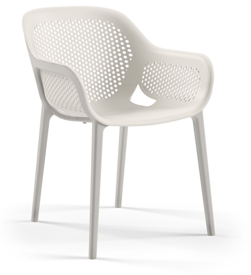 Outdoor Terrassenstuhl "Astra" Coolgray