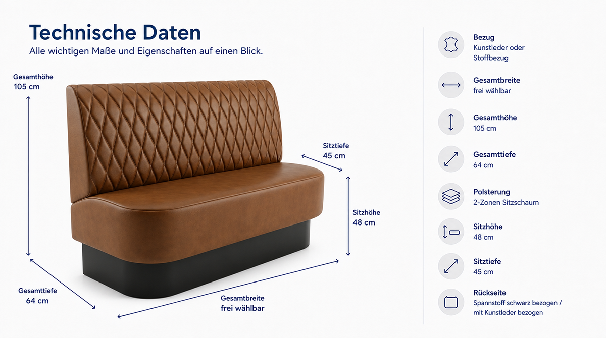 Banksystem mit Sockel "Diamond"