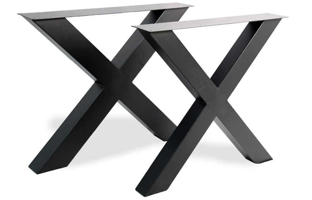 Tischgestell "X Industrial-Fineline"