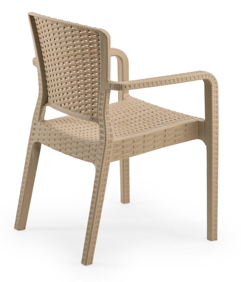 Outdoor-Terrassenstuhl-Antares-Arm-coffee_G-1014-1048_1 Outdoor Terrassenstuhl "Antares-Arm" coffee