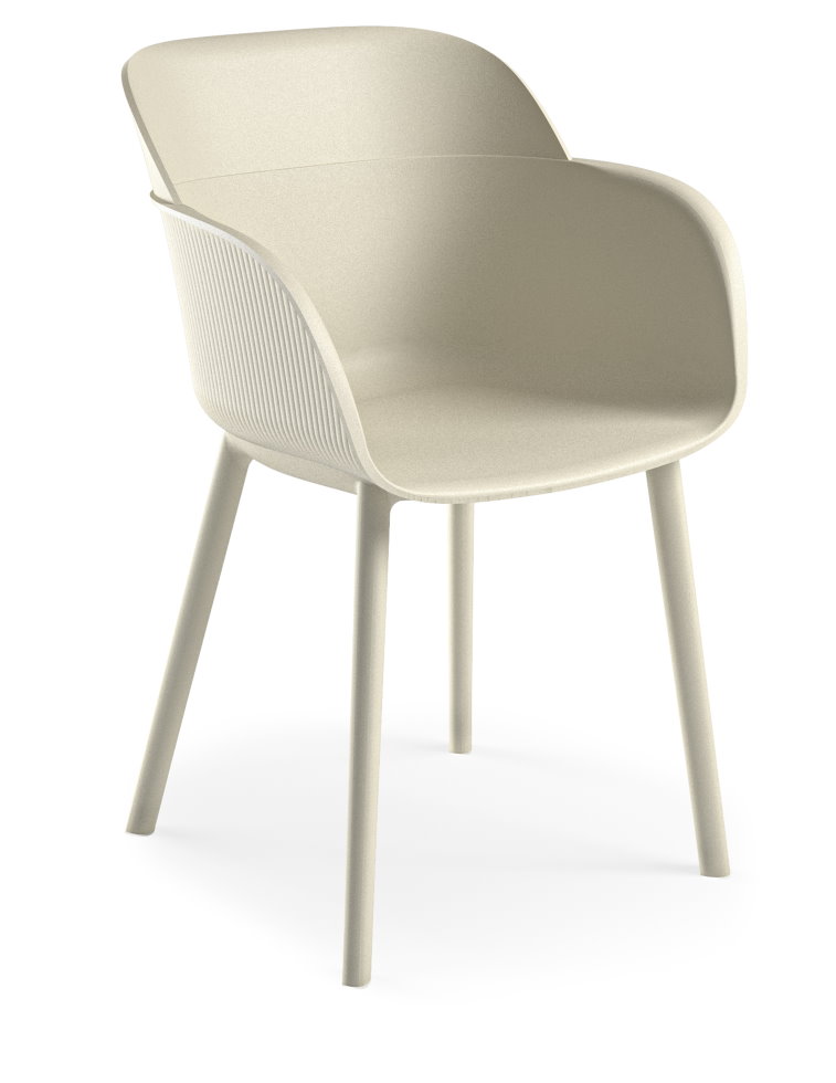 Outdoor Terrassenstuhl "Sunny-P Armchair" Beige