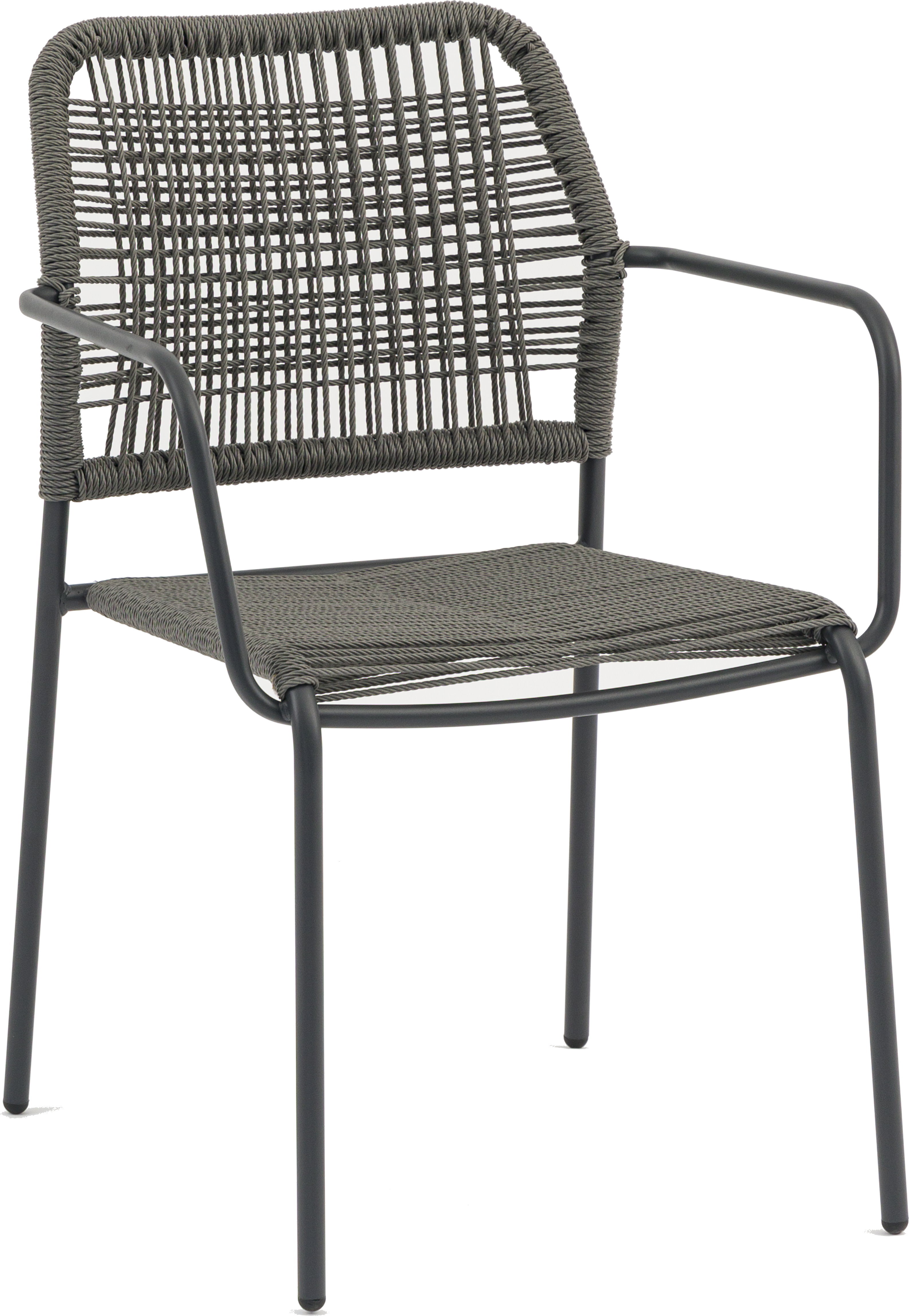 Outlet Terrassen Stuhl "Twister" mix grey anthrazit