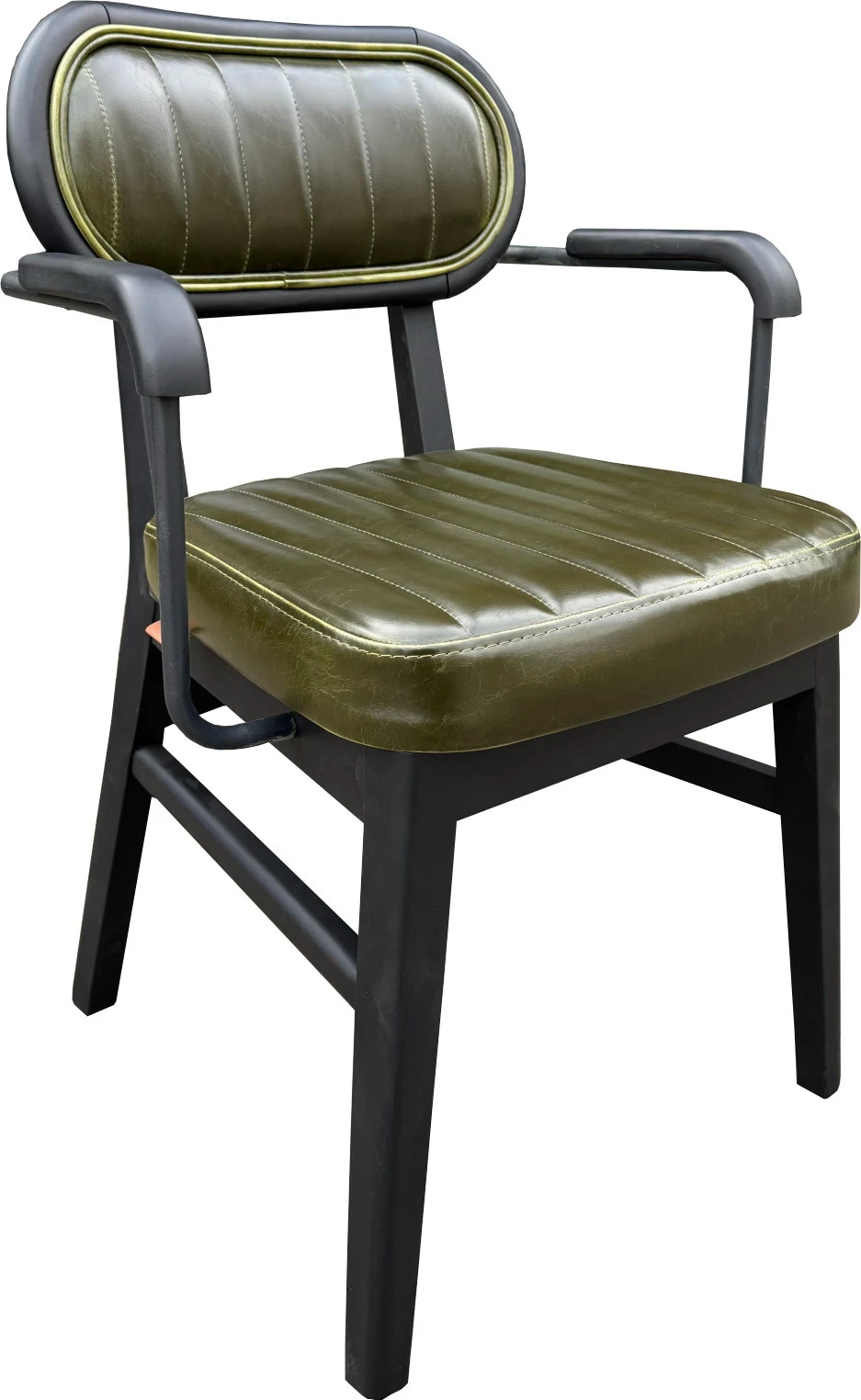 OUTLET Armlehne Stuhl "Iglo" Vintage Darkgreen