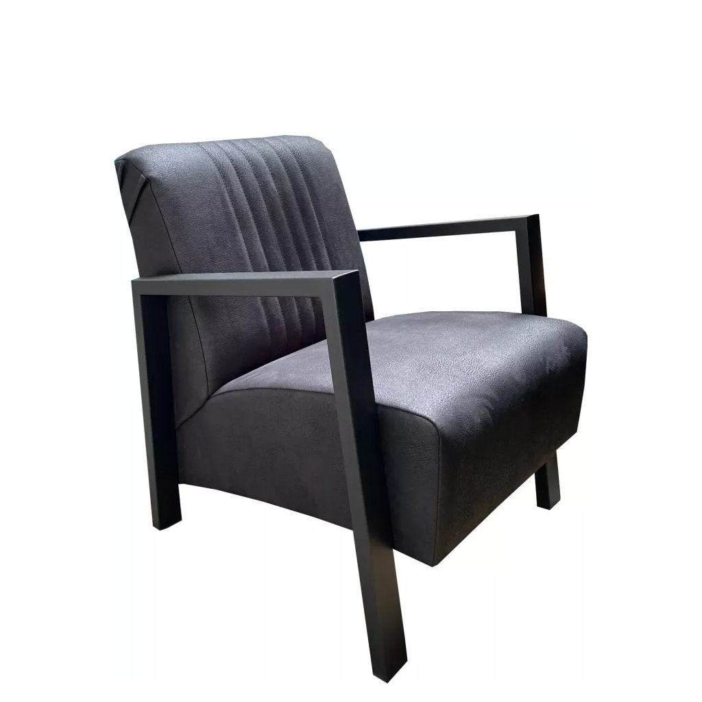 Lounge Sessel "Pera-Vintage" Metall Armlehne