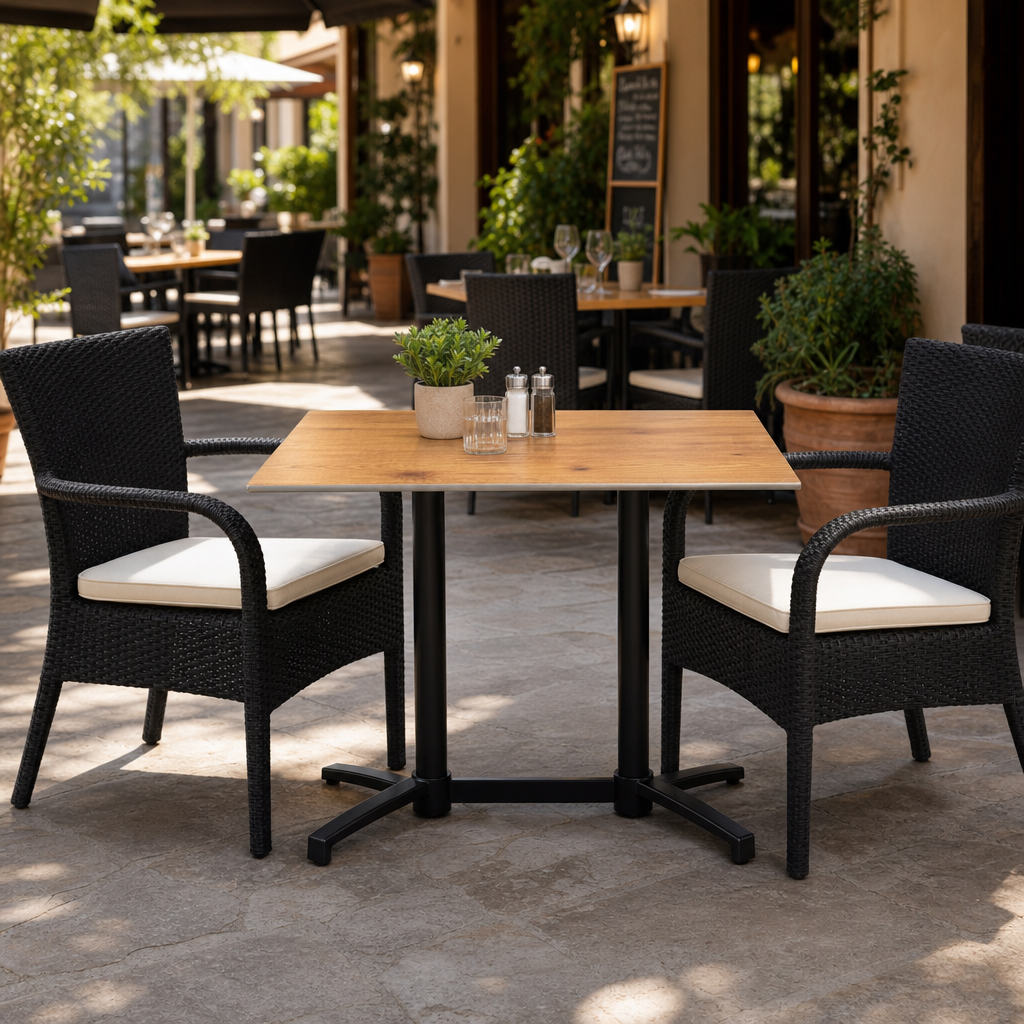 Outdoor Tischkombination Novacento mit Ame double