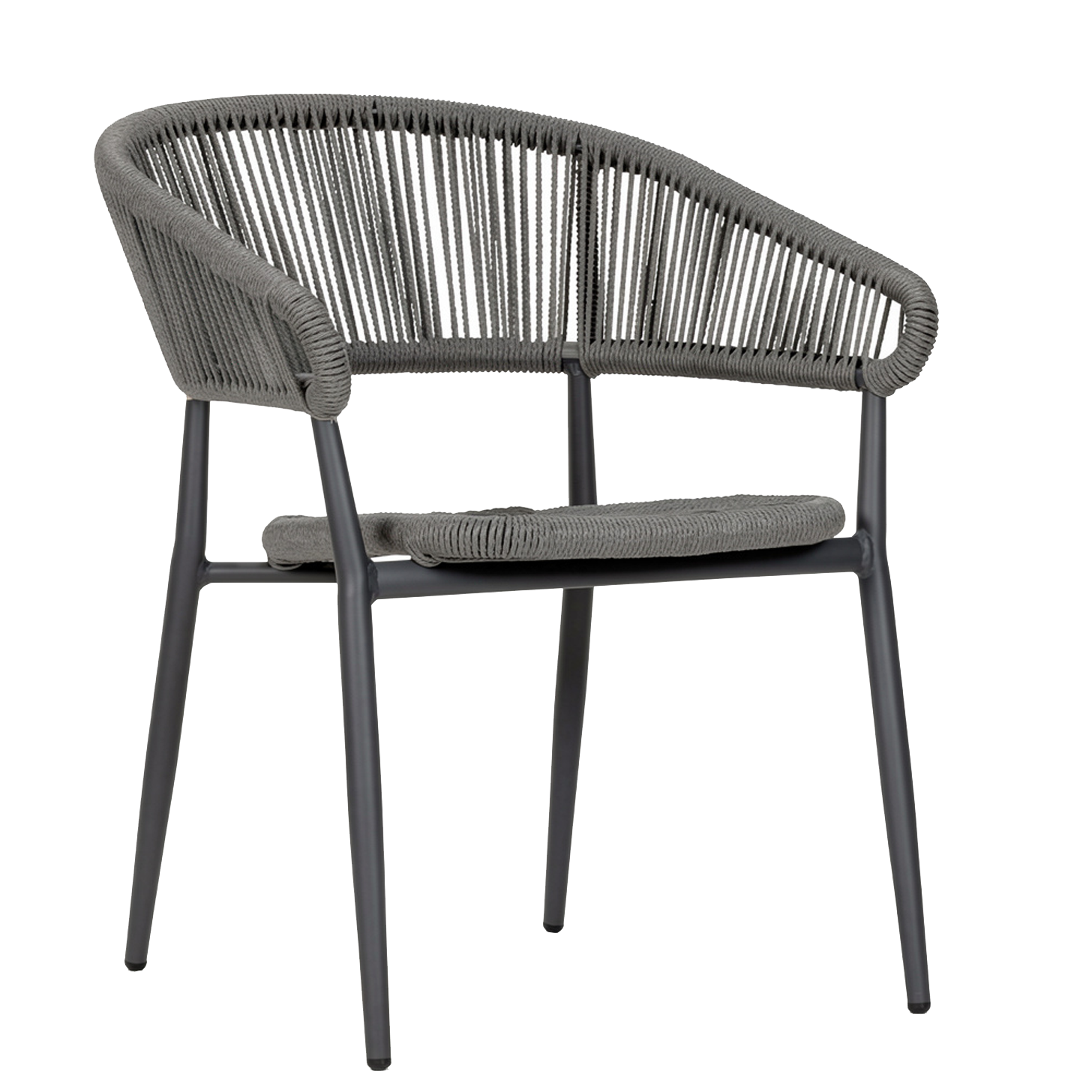 Outdoor Terrassen Stuhl "Jessy" grey