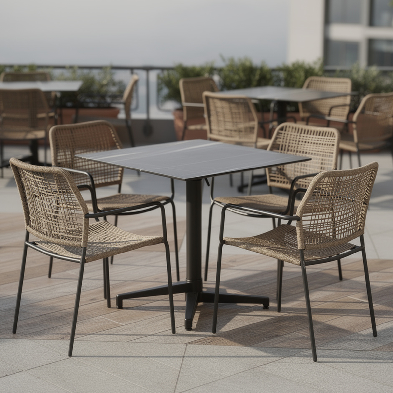 Outdoor Tischkombination Palazzo mit Ame single