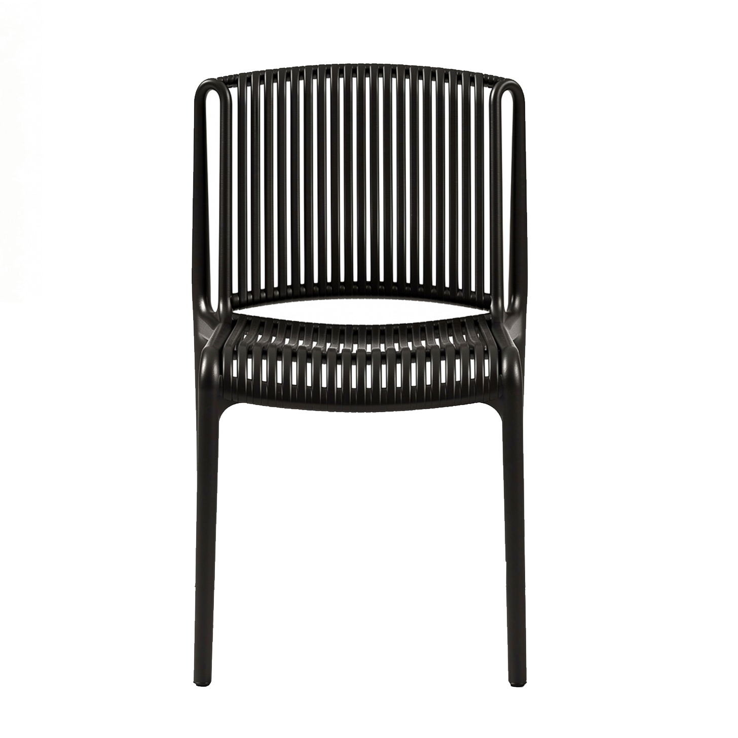 Outdoor Terrassenstuhl "Ness" black
