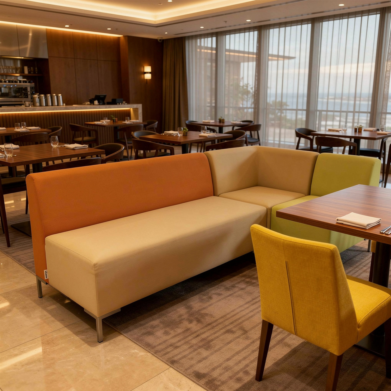 Banksystem "Salvus Lounge" / Sitzbänke
