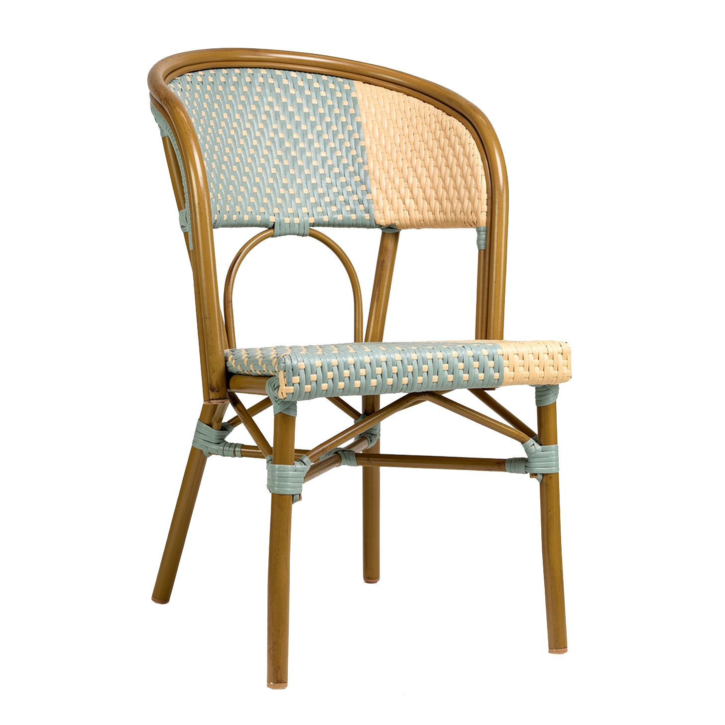 Outdoor Terrassen Stuhl "Magna bluebeige"