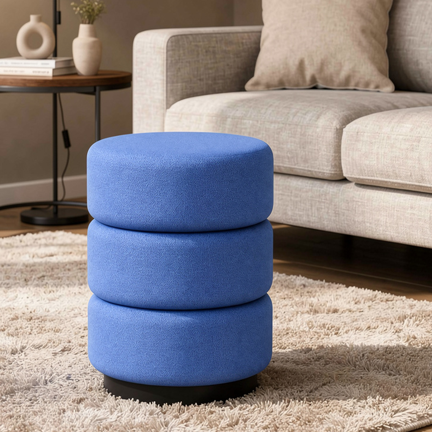 Lounge Hocker "Butterfly Cube Round"