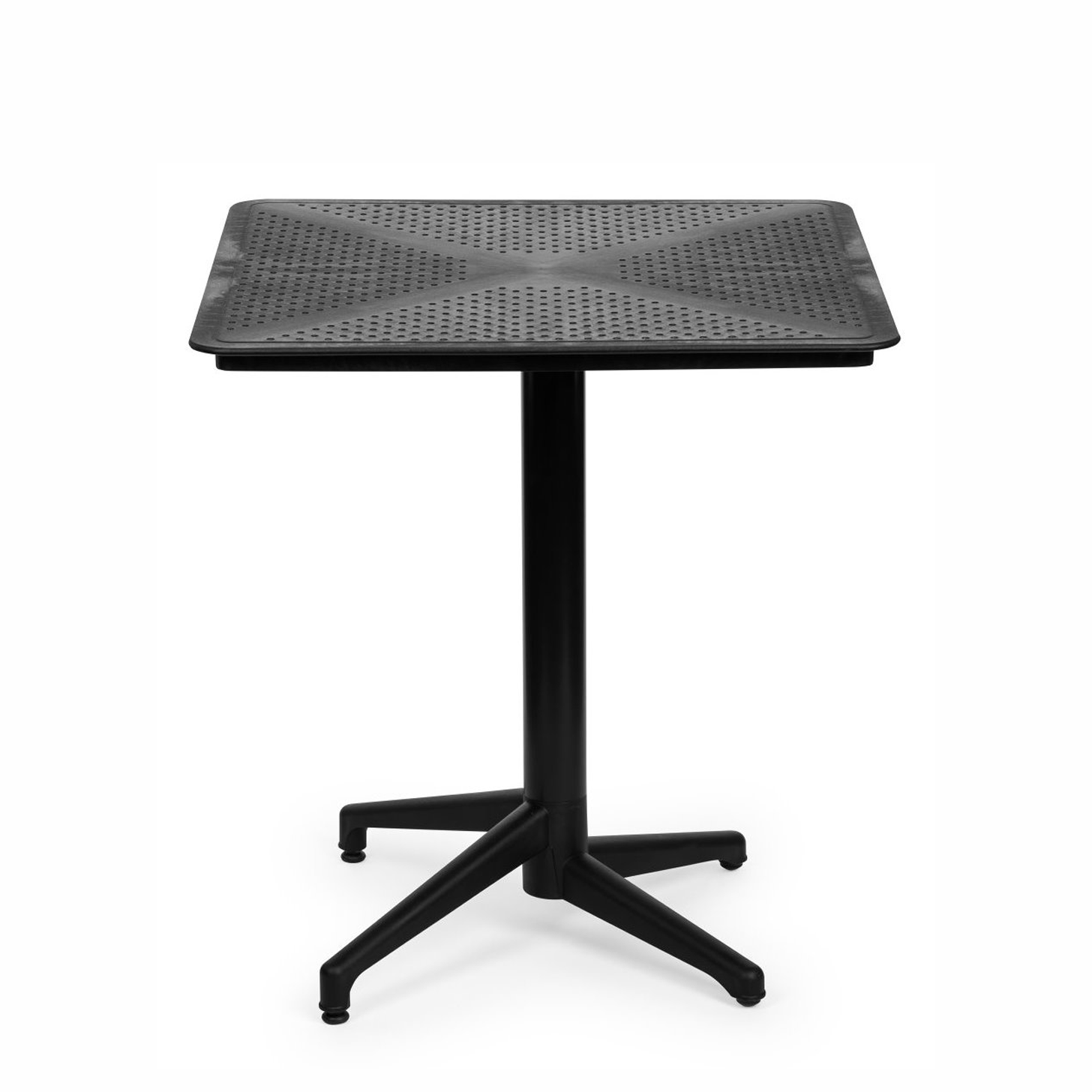 Outdoor Tischkombination "Moon" klappbar black