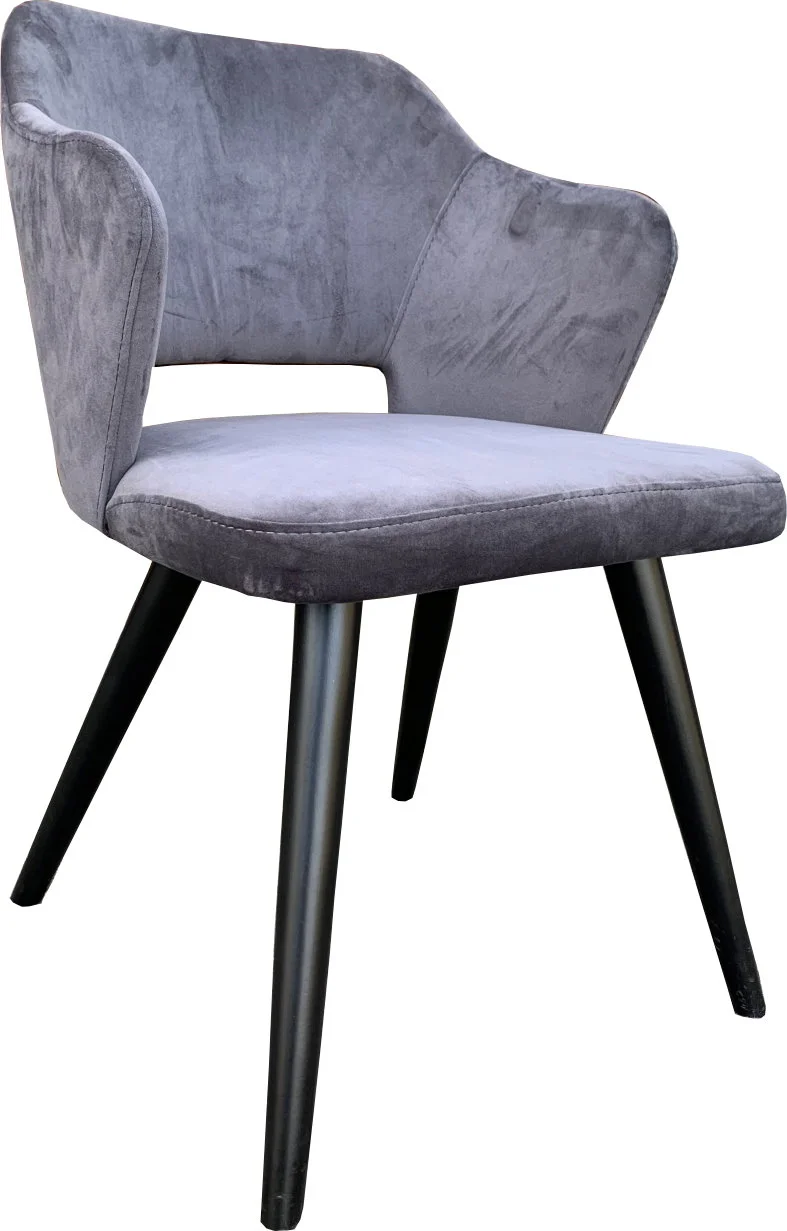 OUTLET-Polsterstuhl-Coffee-Samtbezug-anthrazit_G-1006-1013 OUTLET Polsterstuhl "Coffee" Samtbezug anthrazit