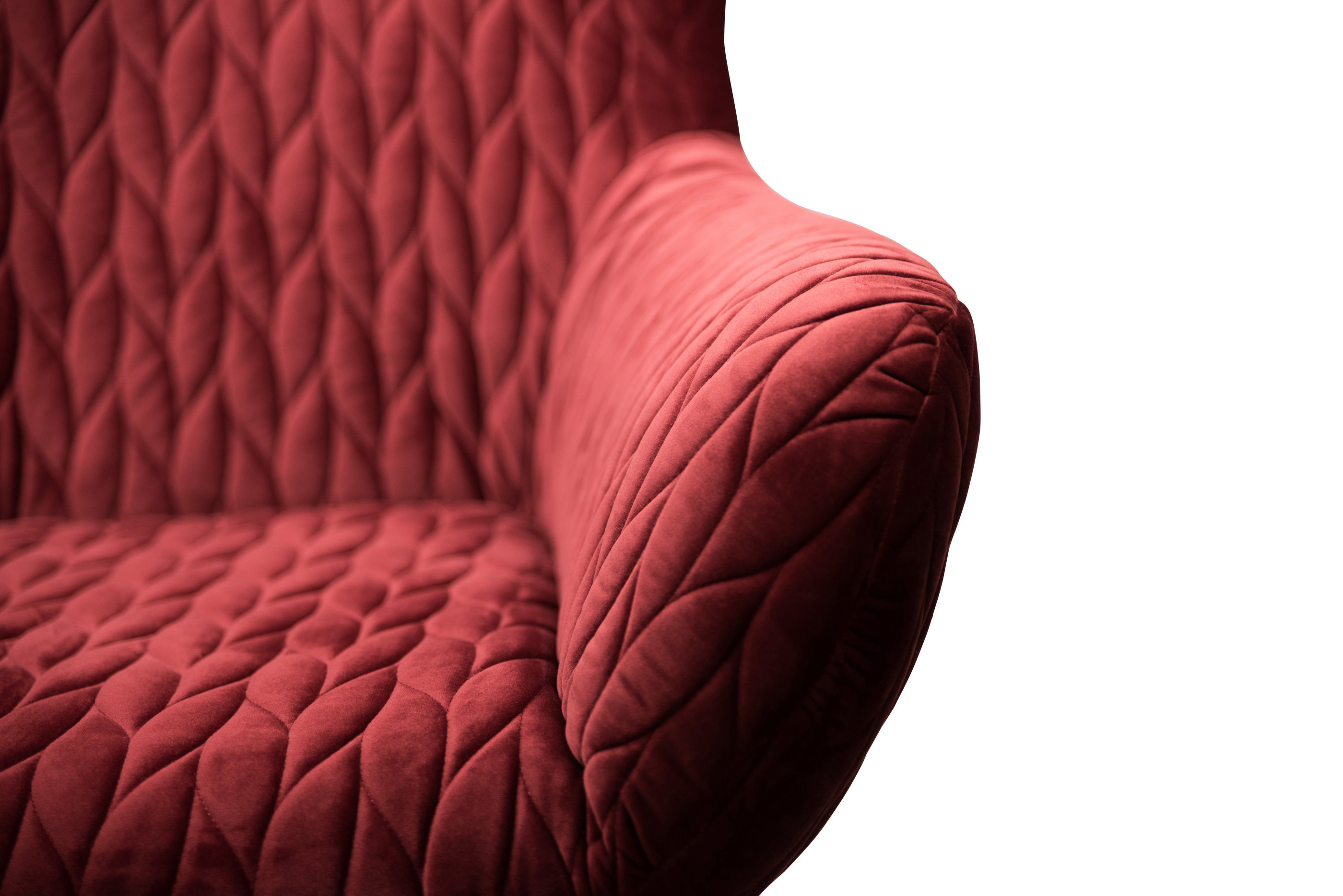 Lounge Sessel "Pagna" darkred