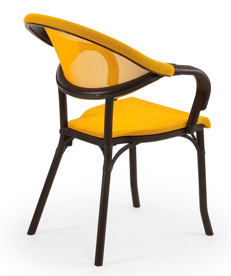 Outdoor-Terrassenstuhl-Flash-wenge-yellow_G-1014-1050_1 Outdoor Terrassenstuhl "Flash" wenge yellow