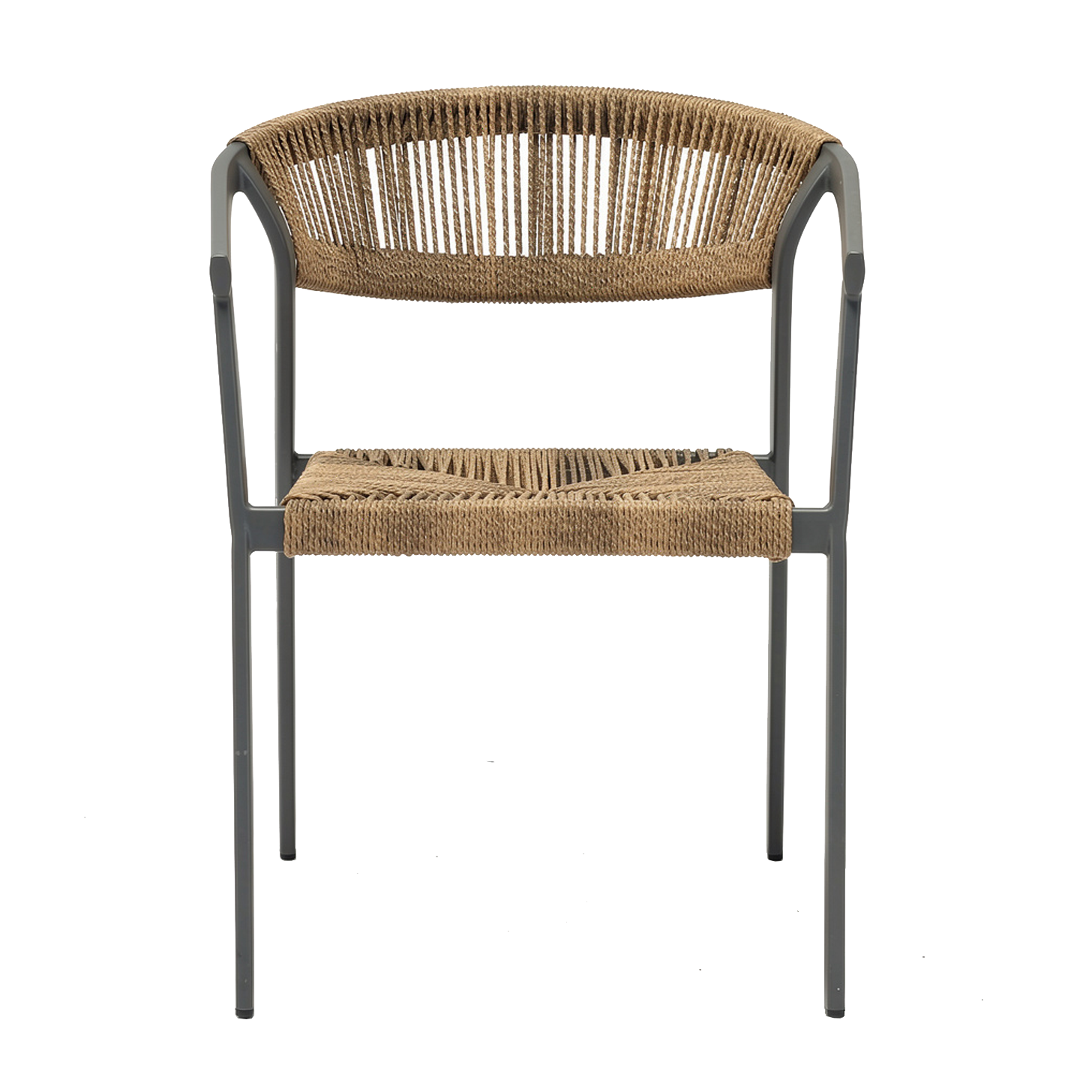 Outdoor Terrassen Stuhl "Mukho" mix brown