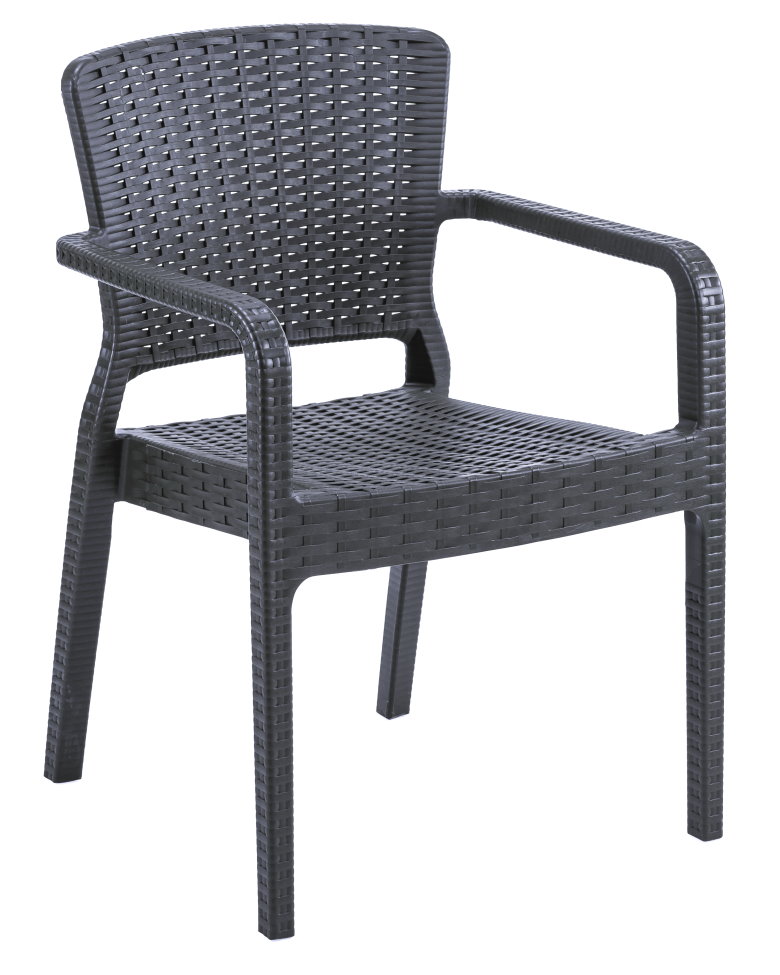 Outdoor-Terrassenstuhl-Antares-Arm-anthrazit_G-1014-1048 Outdoor Terrassenstuhl "Antares-Arm" anthrazit