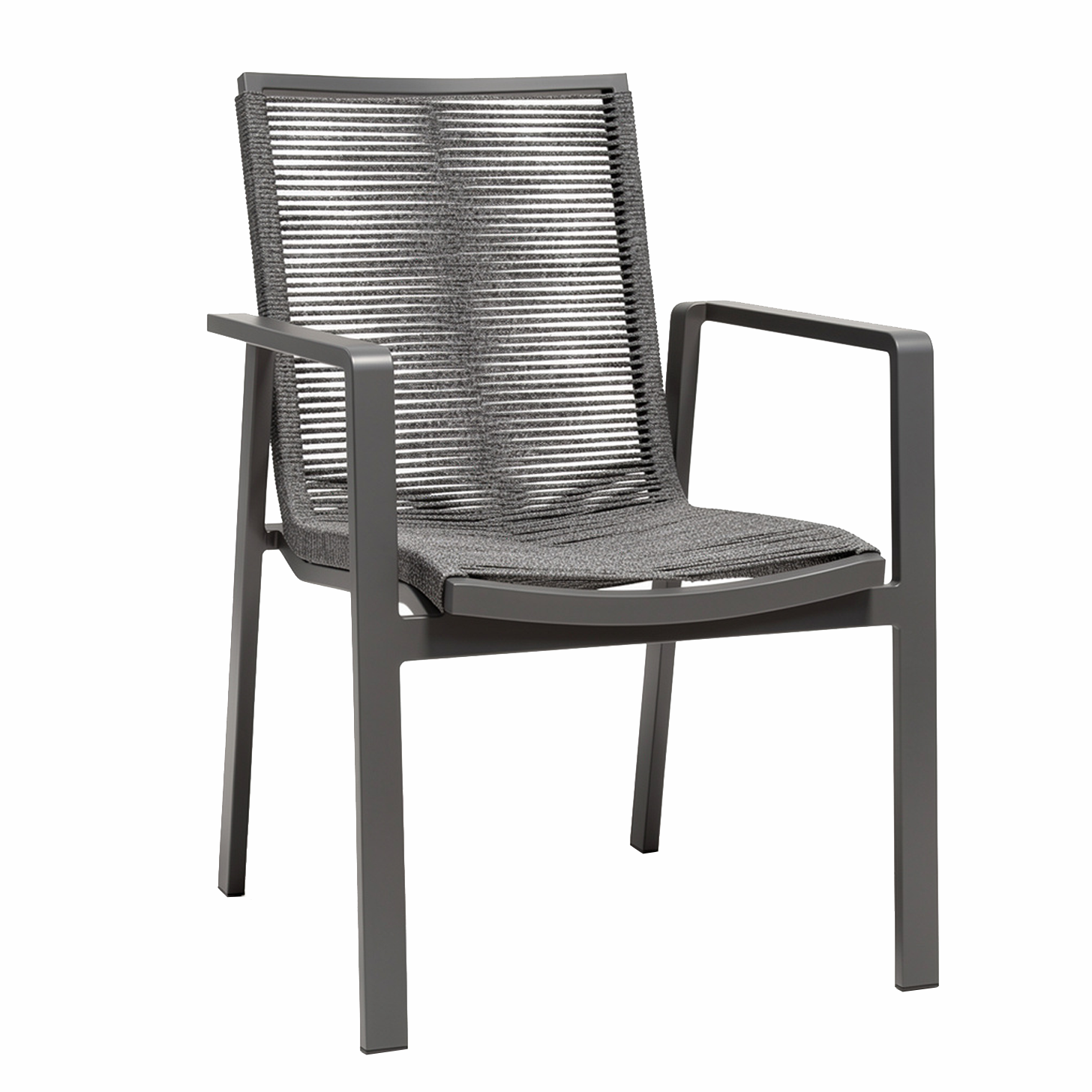 Outdoor Terrassen Stuhl "Sula" anthrazit