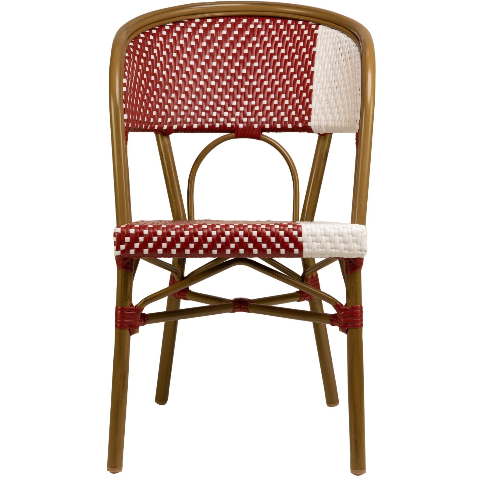 Outdoor Terrassen Stuhl "Magna redwhite"