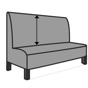 Rückenlehne (max. 20cm)