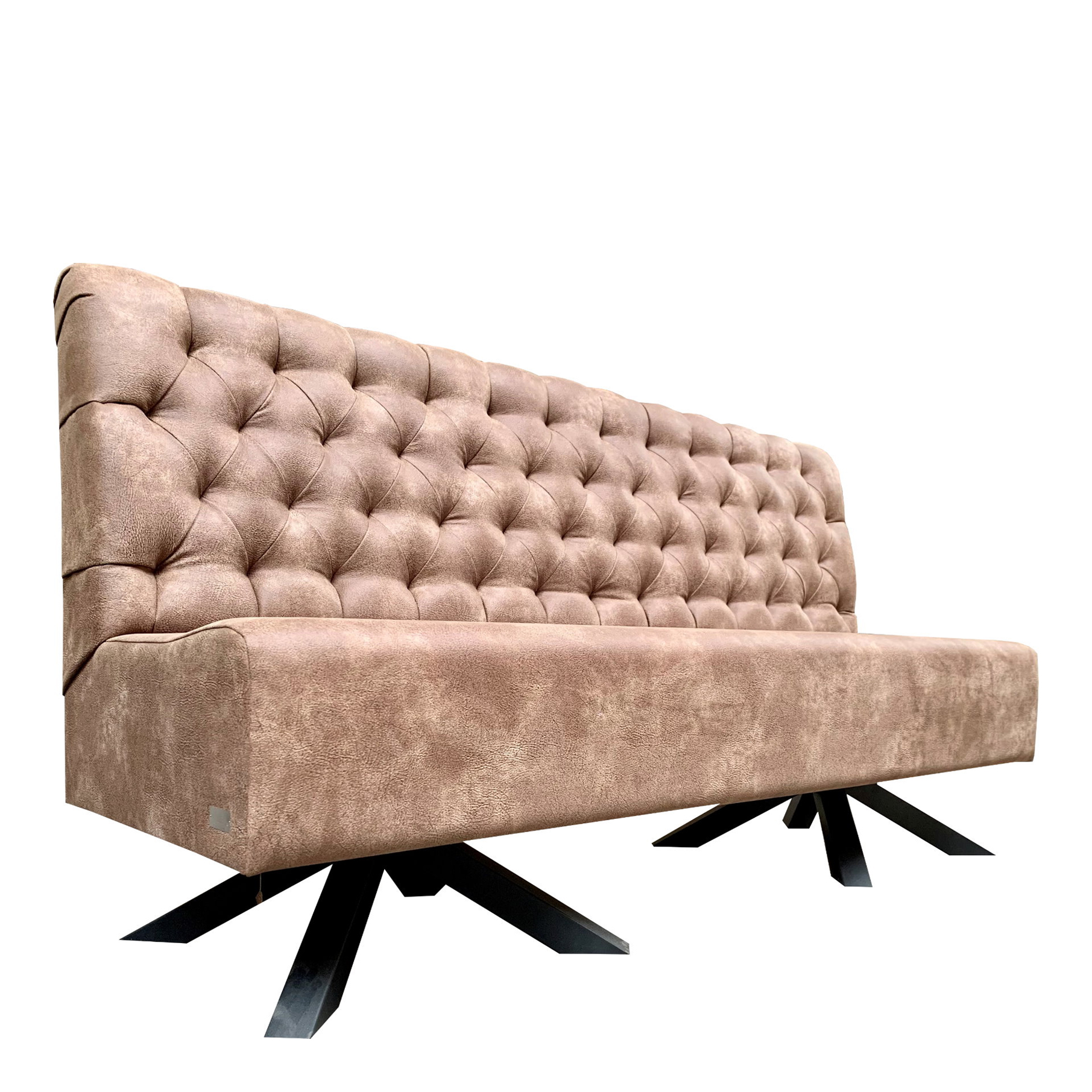 Banksystem mit Füße "Chesterfield Kapitone Spider"