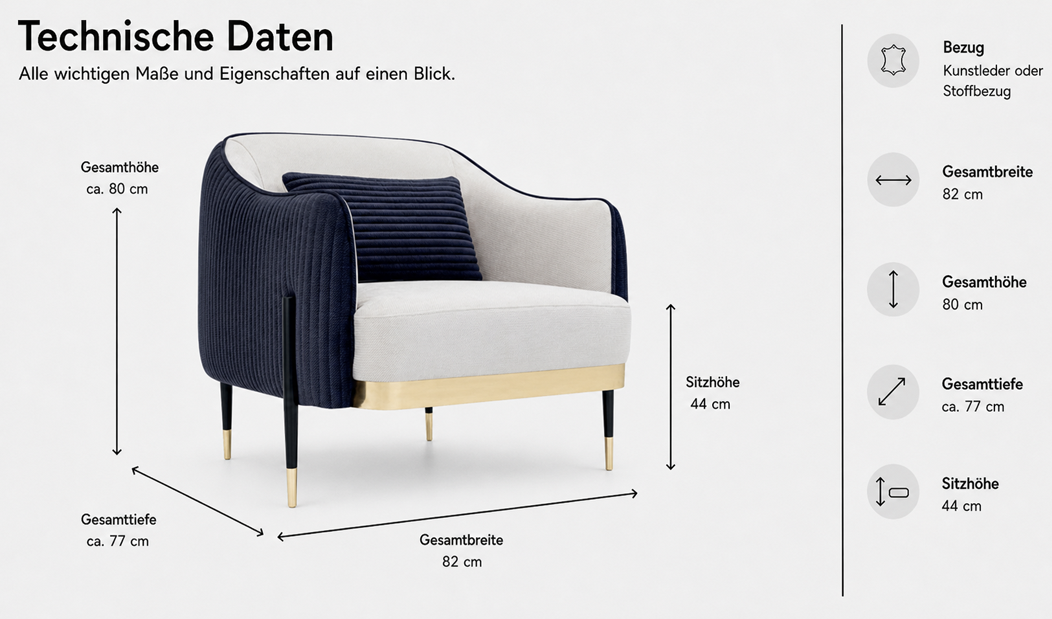 Lounge Sofa "Meghan"