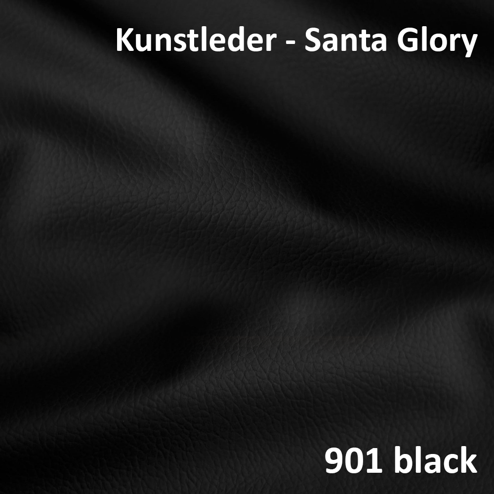 Kunstleder - Santa Glory 901 black