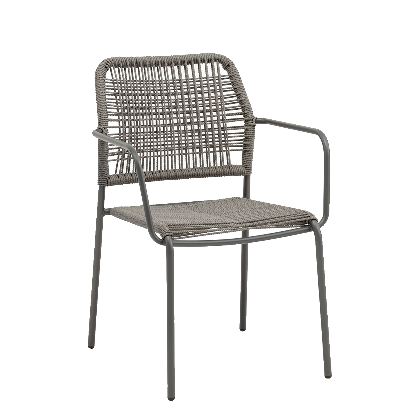 Outlet Terrassen Stuhl "Twister" mix grey anthrazit