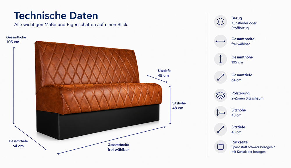 Banksystem mit Sockel "Diamond-Deluxe"