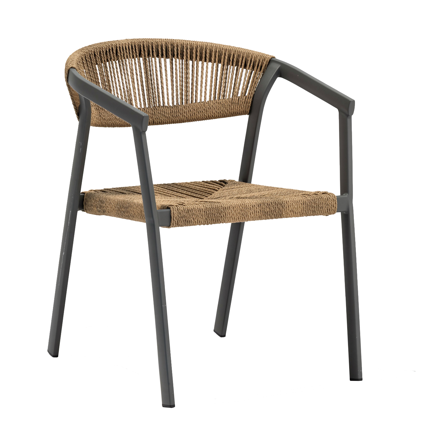 Outdoor Terrassen Stuhl "Mukho" mix brown